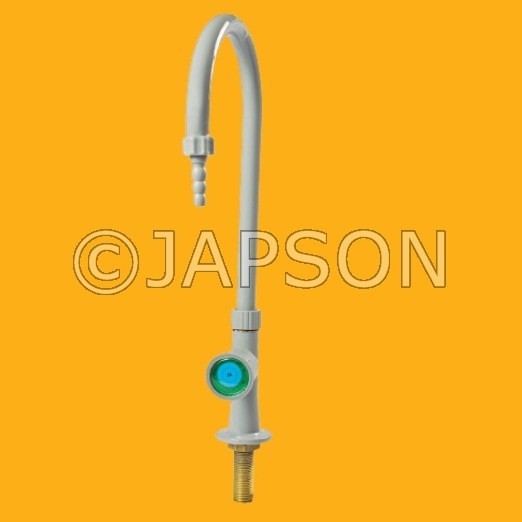 Water Tap, Single, Swan Neck, J Type, Euro, for Pharma & Lab Water Tap, Single, Swan Neck, J Type, Euro, for Pharma & Lab